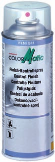 Finish-Produkte Finish-Kontrollspray dient zur optimalen Kontrolle des Polierergebnisses der Microschaum entfernt ölige und wachshaltige Rückstände