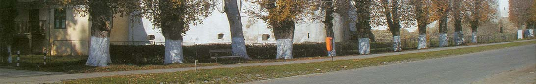 Tartlau ist eine der typischen Kirchenburgen, die in