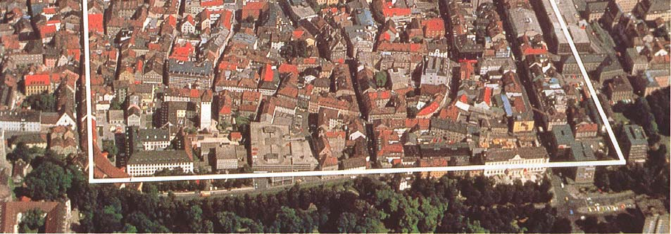 Im Stadtbild von Regensburg