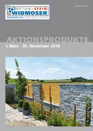 AUSSEN 2015/16 Natursteinprospekt Aktionsprospekt Öffnungszeiten: März-Mitte
