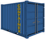 Lager-/Materialcontainer Lagercontainer mit optimaler Lackierung Mit Holz- und Stahlboden lieferbar Bis zu 3-hoch stapelbar Handling mit Kran und Gabelstapler Einlagerung bis zu 10 to möglich
