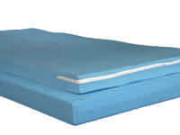 Betttuch Zubehör für Stahlrohrdoppelbett Blau 60 C waschbar Art.-Nr. 103917 Preis/St.