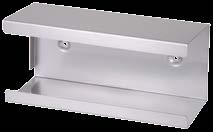 : 09053 Dispenser für Handschuhboxen aus Acryl mit Befestigungsmaterial passend für viele Handschuhboxen Größe: FLEX; Breite =