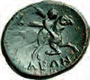 1200,- 117 THESSALIEN 118 HALOS 119 Bronze, 300-196. Kopf des Zeus Laphystios mit Diadem nach rechts. Rs: AΛEΩN.