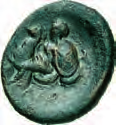 26 122 LARISA 122 Bronze, 302-286. Kopf der Nymphe Larisa mit hochgebundenem Haar nach rechts. Rs: ΛAPIΣ/AIΩN.