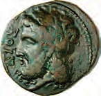 Carthaginian occupation of Tarentum the cities' mint struck silver coins on Punic weight standard,