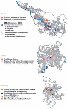koopstadt: Stadtentwicklung Bremen, Leipzig und Nürnberg Mit- und voneinander lernen und Beispiel sein für andere das haben sich die Städte Bremen, Leipzig und Nürnberg zum Ziel gesetzt und 2007