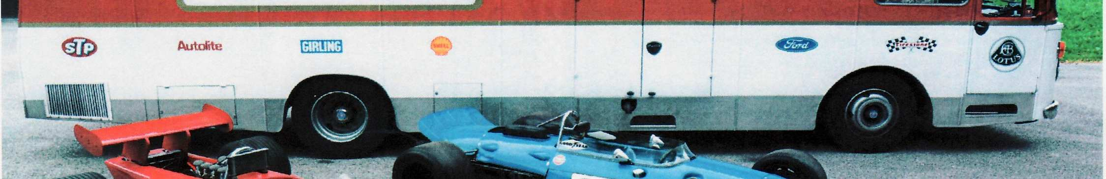 Am Steuer des Lotus 49, mit dem Jochen Rindt 1970 in Monaco triumphieren konnte, wird von Franz-Josef Schwarz, Formel 1 Techniker aus Bayern, sitzen.