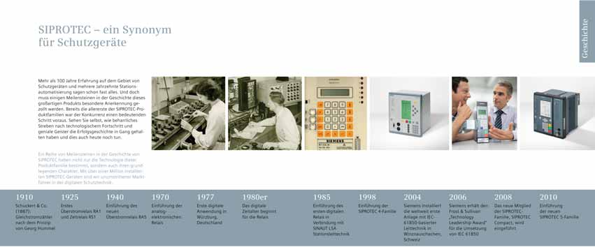 Einleitung SIPROTEC Gerätereihen Lösungen für die Netze von heute und morgen und das seit mehr als 100 Jahren SIPROTEC hat sich seit Jahrzehnten als leistungsfähige und komplette Systemfamilie