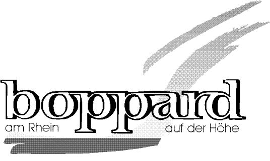 Stadtverwaltung Satzung über den Schutz von Bäumen in der Stadt Boppard vom 25. Juni 2012 Der Stadtrat von Boppard hat aufgrund des 24 der Gemeindeordnung (GemO) vom 30. November 2000 und des 23 Abs.