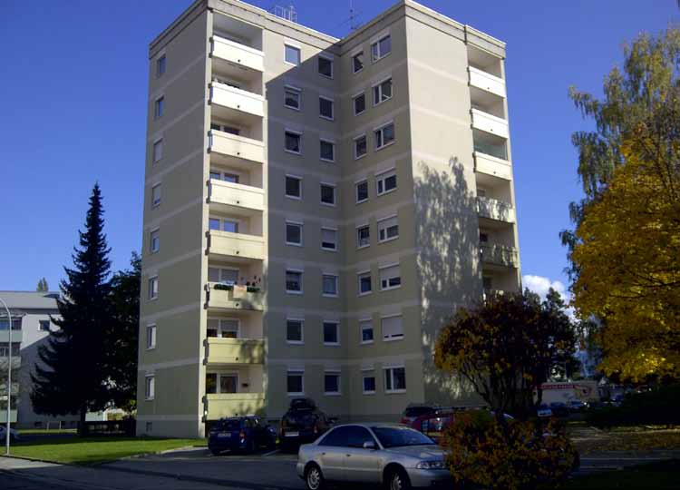 Wohnen in Judenburg-Murdorf Die Wohnungen in der Südtirolerstraße verfügen über 72,49m², 73,77m² bzw. 75,63m² mit jeweils 3 Zimmern.