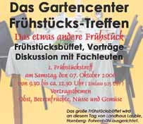 September 2006 von 15.00 19.00 Uhr in Rielasingen, Ramsener Str. 1, begrüßen zu dürfen. Benefiz-Hof-Flohmarkt Sonntag, 1. Oktober, 11.00 17.