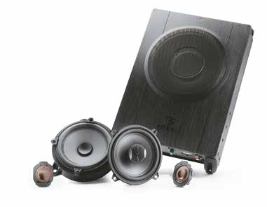 01 02 Audio 01 Lautsprecherset Focal Music Premium 6.1 On-Board-Soundsystem mit Premium- Hi-Fi-Klangqualität.