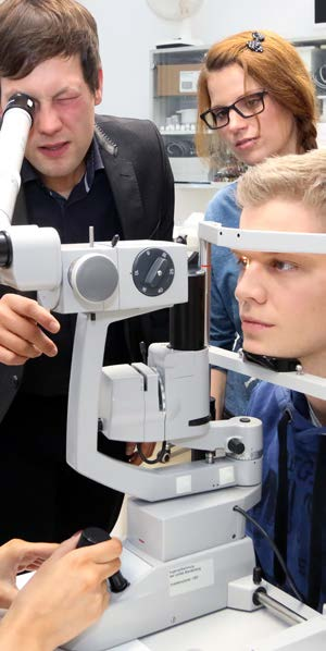 Augenoptik / Optische Gerätetechnik Der Studiengang wird in Kooperation mit der Augenoptiker- und Optometristen-Innung des Landes Brandenburg in Rathenow gestaltet.