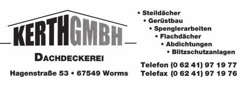 .. Bei uns in guten Händen Prinz-Carl-Anlage 20 67547 Worms Telefon 06241.9008-0 Telefax 06241.