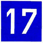 STRASSE MIT VORRANG Dieses Zeichen zeigt die Nummer ( 43 Abs. 5) einer Vorrangstraße an. 20. (Anm.