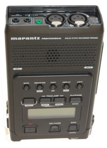 Tonaufnahme Marantz PMD 660 Portabler Audiorekorder mit XLR-Eingängen