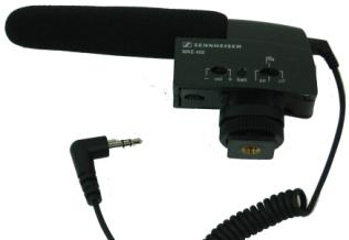 Sennheiser MKE 400 Mini-Richtmikrofon mit