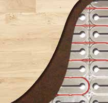 Raum- / Bodentemperierung DEVIcell Dry Fußbodenheizung mit Wärmedämmung für Parkett- und Laminatböden DEVIcell Dry ist ein Heizsystem zur Temperierung von Laminat und Parkett-Fußbodenbelägen in