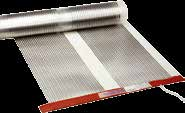 Raum- / Bodentemperierung DEVIfoil TM Deckenheizung für Innenräume Die Deckenheizfolie besteht aus stromführenden Metallfolien, die zwischen 2 besonders widerstandsfähigen Kunststofffolien