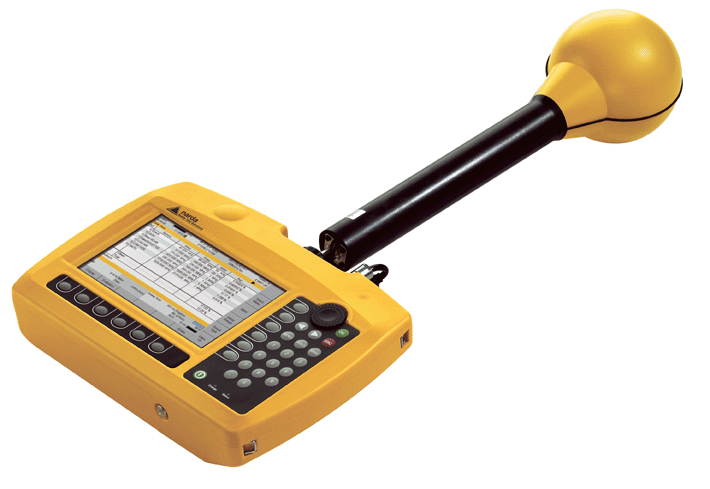 Als Beispiel haben wir eine Messung des Mobilfunks GSM-900 gewählt. Übersicht Die Safety Evaluation liefert sofort eine Übersicht darüber, was an sicherheitsrelevanten Feldern vorhanden ist.