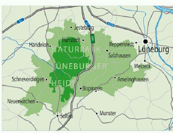 07 Welche Gemeinden gehören zum Naturpark Lüneburger Heide? Der Naturpark Lüneburger Heide ist ein Teil der Urlaubsregion Lüneburger Heide.