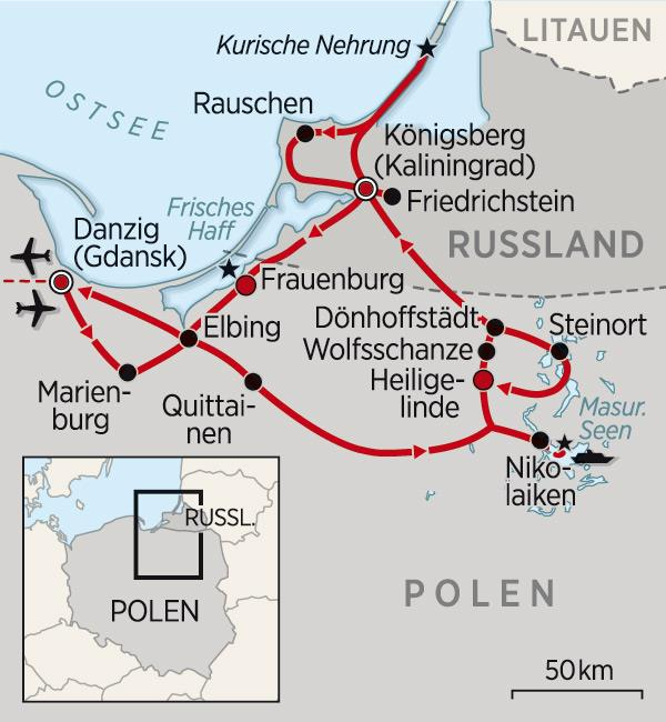 Höhepunkte der Reise Gespräch mit dem Deutschlehrer des Marion-Dönhoff-Gymnasiums in Nikolaiken Spannender Besuch im Redaktionsbüro des»königsberger Express«Naturerlebnis an der Kurischen Nehrung