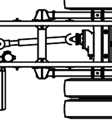 70 mm über RahmenoberkanR nte; 3 Hubdach +45mm; 4 Maß 1974 mm nach Mitte VA bis