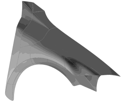 41 3 Geometriemodelle Abbildung 3.3: Beispiel eines Flächenmodells 3.