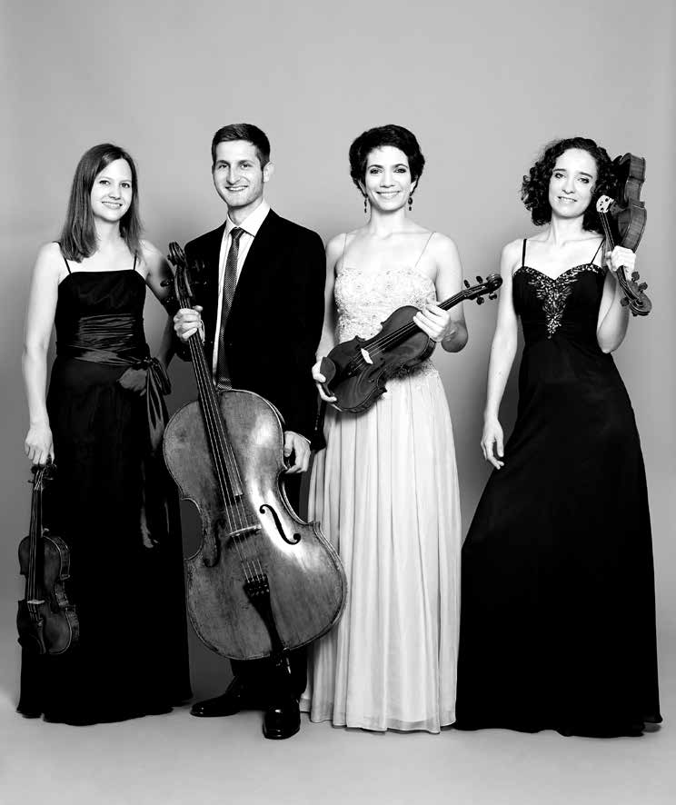 ORGEL Zu den Ausführenden Das Belenus Quartett ist eines der vielversprechendsten jungen Streichquartette.
