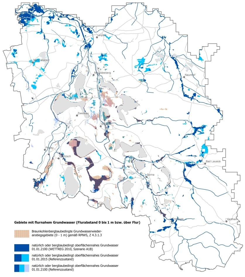 Handlungsempfehlungen - Wasser REGIONAL- PLANUNG RPlWS 2008, Ziel 4.3.1.