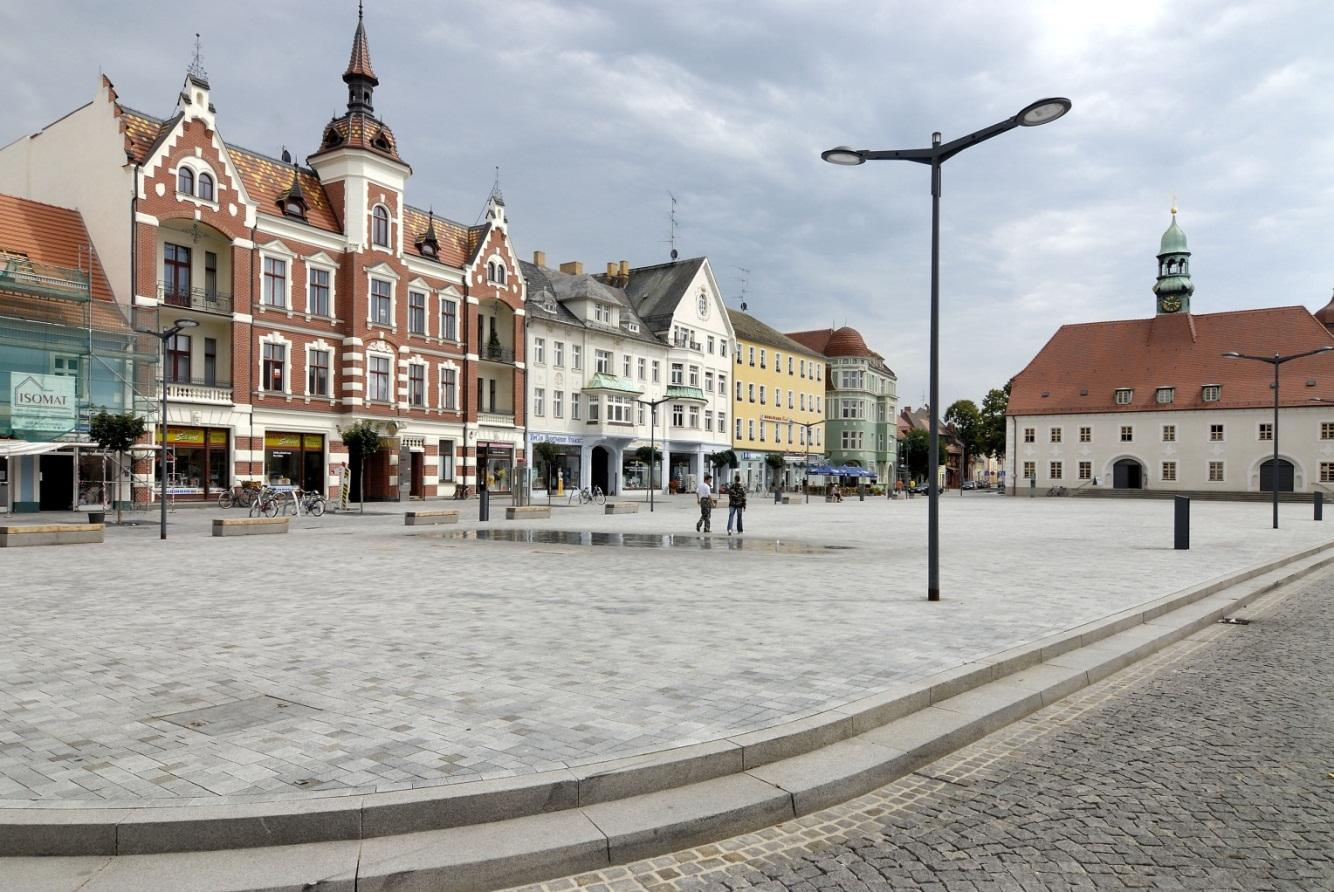 Historische Innenstadt Innenstadt von Innenstadt Finsterwalde Quelle: BBSM