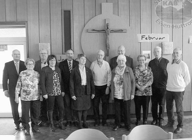 Gemeindeleben Gemeindeleben 12. März 2016 Jahreshauptversammlung der KAB St. Bonifatius Zur diesjährigen Jahreshauptversammlung unserer KAB in St.