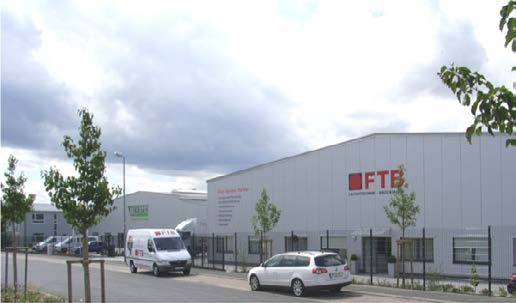FIRMENPORTRAIT Die Firma FTB - Filtertechnik Brockmann wurde 1996 als Einzelunternehmen in Veitshöchheim gegründet. Veitshöchheim ist ein Weinort mit vielen mittelständischen Betrieben, ca.