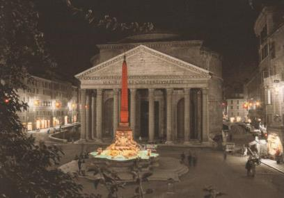 Ganz weltlich relaxen wir dann auf der Piazza Navona, staunen einmal mehr über Bernini s Bildhauerkünste, singen im Pantheon - ein Gelati auf die Faust gefällig?