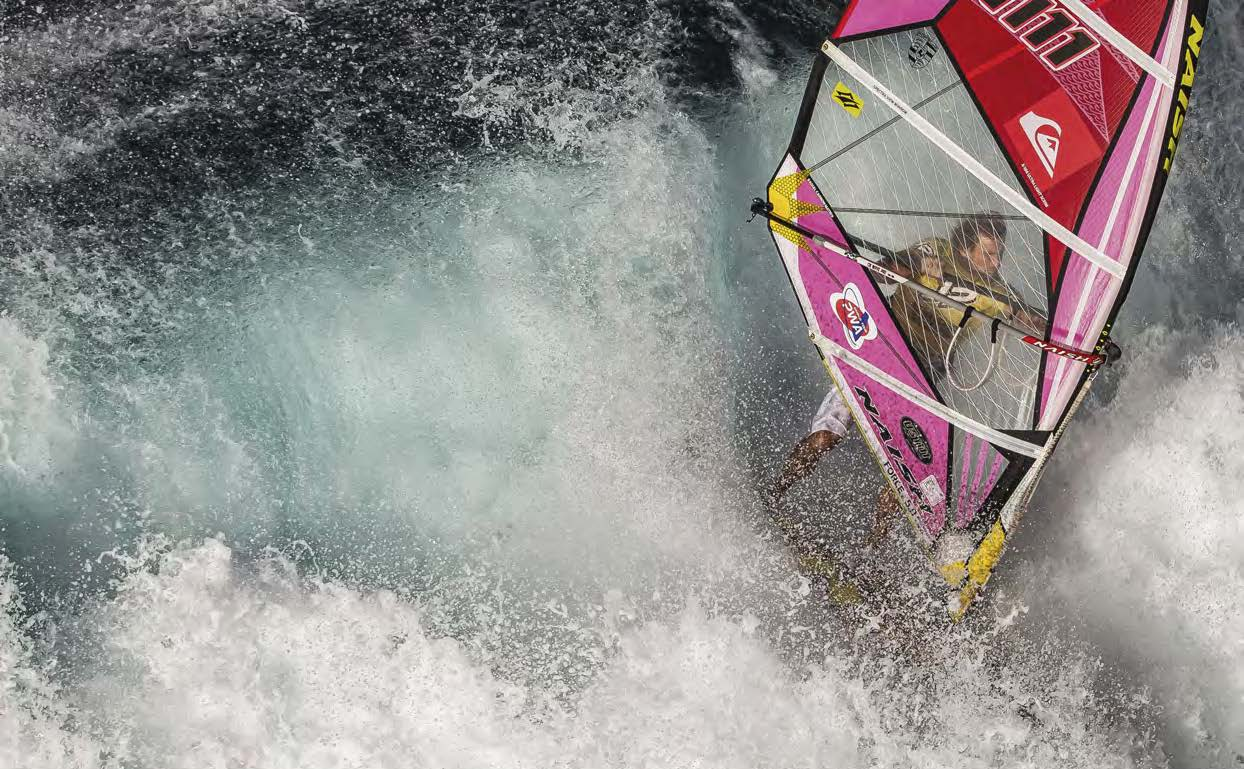 Windsurfen, Kitesurfen, Stand-Up-Paddling: Robby Naish fühlt sich überall dort wohl, wo ein Brett auf Wasser trifft. Campingbusse gewesen sind.