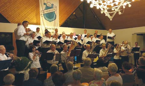 Konzert des Posaunenchores Posaunenchöre Remlingrade und Beyenburg mit den Sängern des MGV Niegedacht Am 15.