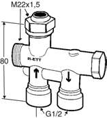 2. Umrüstung durch Ventilwechsel I Bei dieser Umrüstung wird das komplette RVES 15 Ventil gegen eine passgenaue Ventilgarnitur gewechselt.