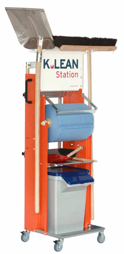 K.LEAN Stations 5 S Reinigungsstationen für Industrie und