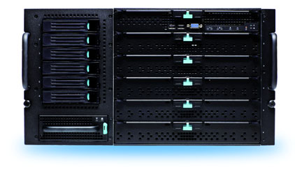 Intel Modular Server Strato 6000 Intel Modular Server Intels modulares Server-System wurde speziell für kleine und mittlere Unternehmen mit wachsenden IT-Anforderungen entwickelt und bietet Highend
