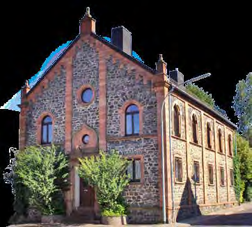 Fotos: Inna Dvorzhak Zuerst besuchten wir die ehemalige Landsynagoge in Ober-Seemen bei Gedern. Sie wurde 1901 eingeweiht und diente auch als Schule für etwa 20 Schüler.