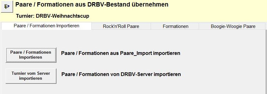 3.6.1 Paare/Formationen aus DRBV-Meldung importieren (Standard!