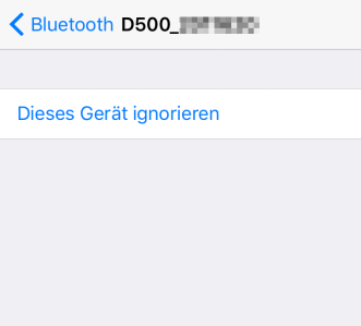 1 Öffnen Sie die Einstellungen von ios. 2 Tippen Sie auf Bluetooth.