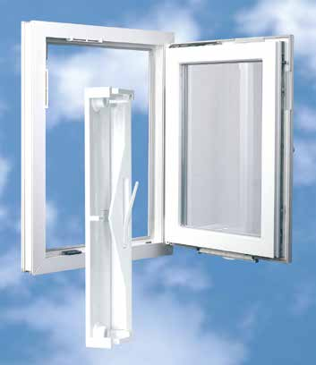 REGEL-air (FL) Einfache Nachrüstung REGEL- air Systeme lassen sich bei einer Vielzahl bereits eingebauter REGEL-air (RF) Der REGEL-air (RF) Fensterfalz-Lüfter verfügt über eine innovative und