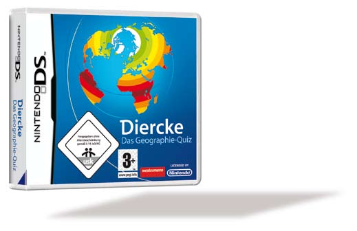 Diercke Geographie-Quiz Nintendo DS Testen Sie Ihre Kenntnisse in Geographie und darüber hinaus! Im Frühjahr 2009 kommt das Diercke Geographie- Quiz für den Nintendo DS.