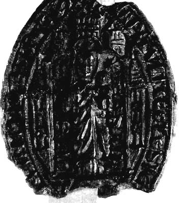 Das Siegel wurde vor 1367 durch ein