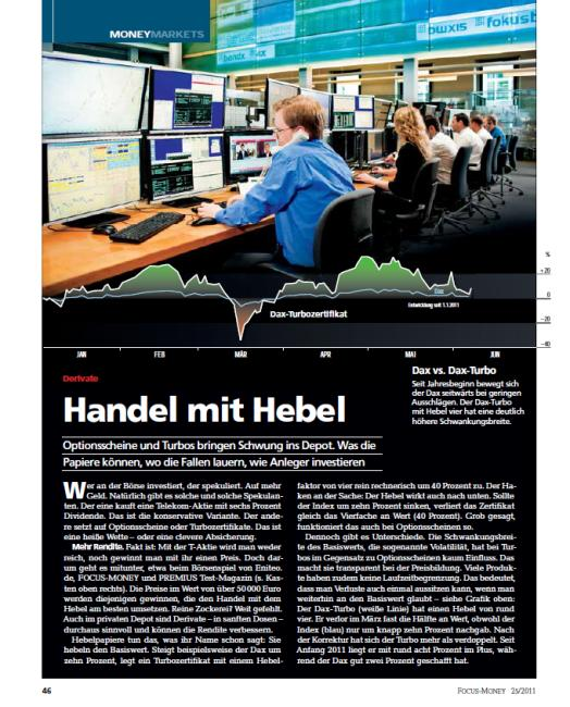 Hebelzertifikate und Optionsscheine - Ausgabe 21/2012: (EVT: 16.05.2012; AS: 30.04.