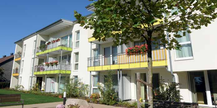 29 Wohnen im Zentrum Ost Kammermühlenweg 32 barrierefreie Wohnungen 47 bis 70 m² 2 und 3 Zimmer, Küche,