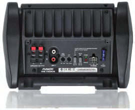 Leistung: 350 Watt Integrierter Klasse-D Verstärker 2-Kanal Lautsprecherausgang Kabel im Lieferumfang 2 Ω Stereo, einfacher Anschluss von 2 Paar Lautsprecher an den