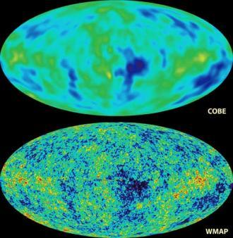Kosmische Hintergrundstrahlung Es lassen sich auch einige Abweichungen von der perfekten räumlichen Isotropie der satellitenvermessenen Hintergrundstrahlung feststellen.